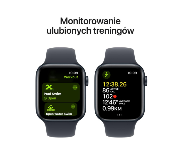 APPLE Watch SE 2024 GPS 44mm koperta z aluminium (północ) + pasek sportowy rozmiar S/M (północ) - 1278019 - zdjęcie 6